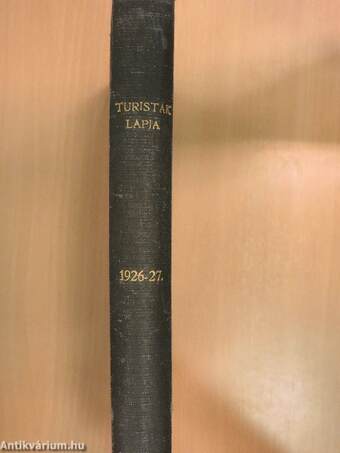 Turisták Lapja 1926-1927. január-december