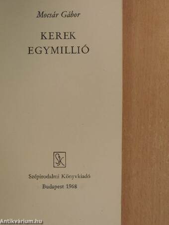 Kerek egymillió