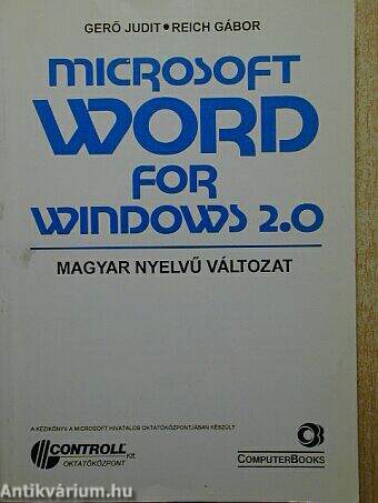 Microsoft Word for Windows 2.0