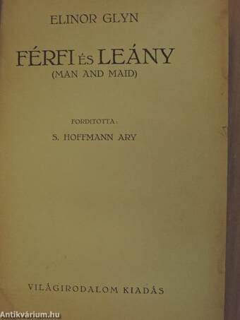 Férfi és leány