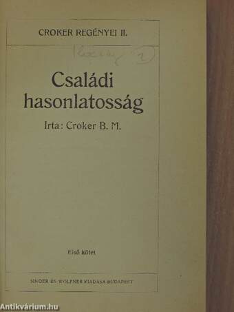 Családi hasonlatosság I-III.