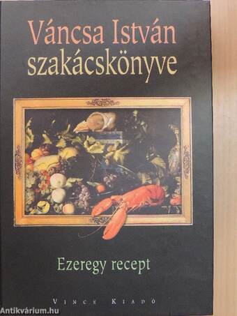 Váncsa István szakácskönyve