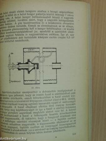 A pamutfonalak írezésének minőségi és gazdasági kérdései