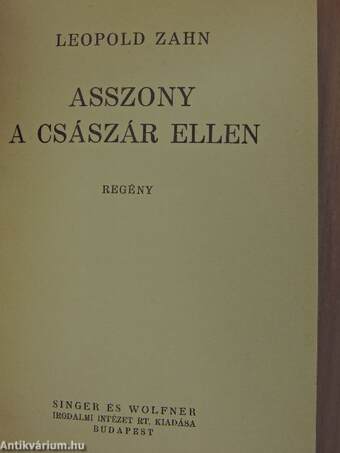 Asszony a császár ellen