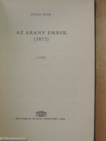 Az arany ember I-II.