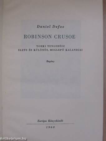 Robinson Crusoe