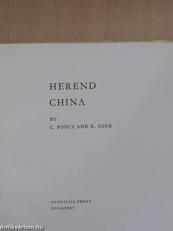 Herend china