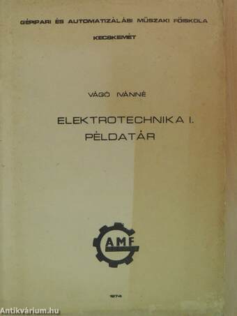 Elektrotechnika I. - Példatár