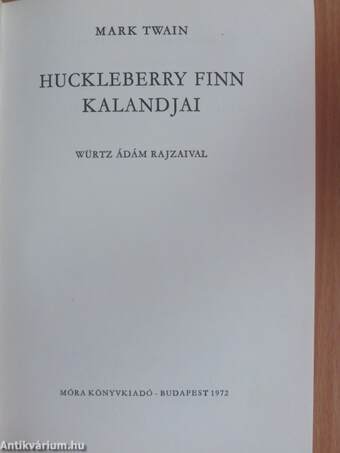 Huckleberry Finn kalandjai