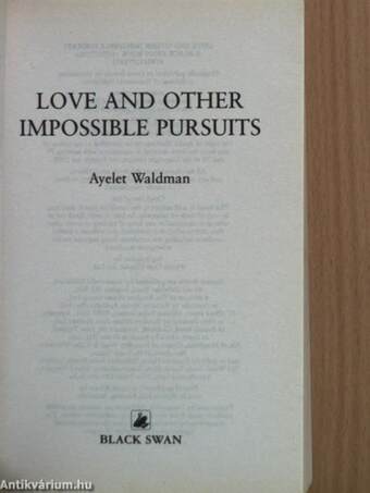 Love and other impossible pursuits