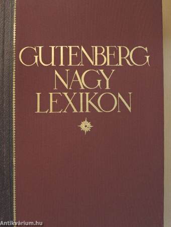 Gutenberg Nagy Lexikon VIII. (töredék)