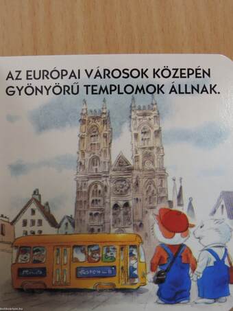 Utazás Európában (minikönyv)