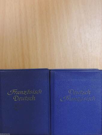 Französisch-Deutsch/Deutsch-Französisch I-II. (minikönyv)