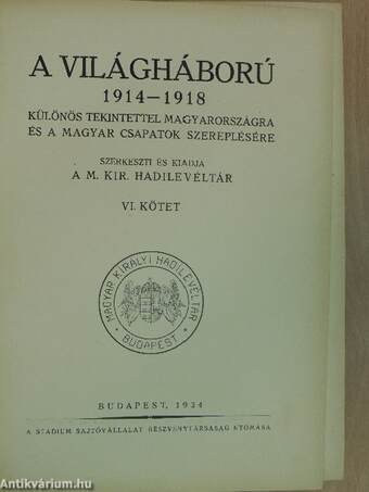 A világháború VI.