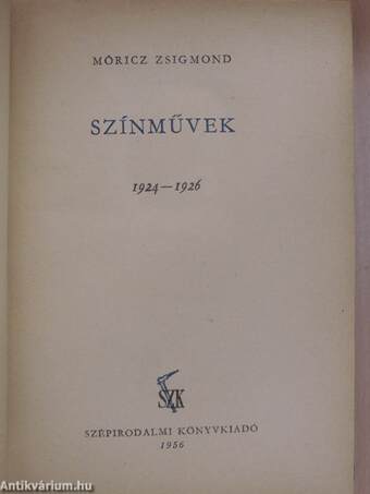 Színművek III.