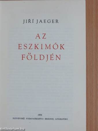 Az eszkimók földjén