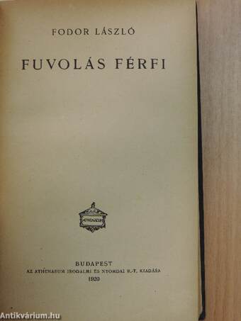 Giarion/Fuvolás férfi/Dr Pokol