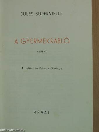 A gyermekrabló