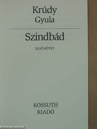 Szindbád I-II.