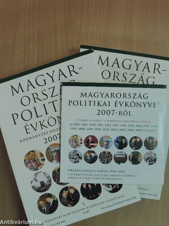 Magyarország politikai évkönyve 2007-ről I-II. - DVD-vel