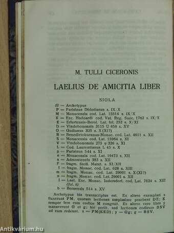 M. Tulli Ciceronis Scripta Quae Manserunt Omnia 47.