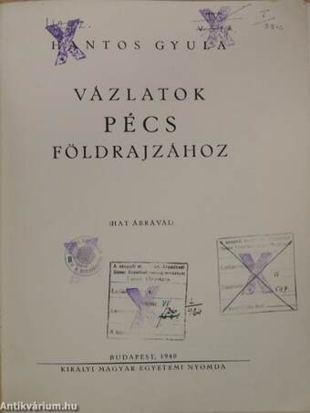 Vázlatok Pécs földrajzához