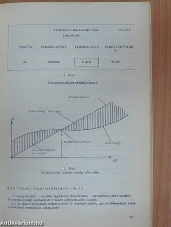 Iparvállalati termeléstervezés adatbázis alapon