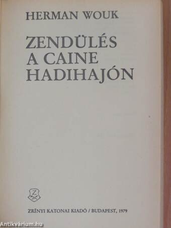 Zendülés a Caine hadihajón