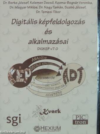 Digitális képfeldolgozás és alkalmazásai - DVD-vel