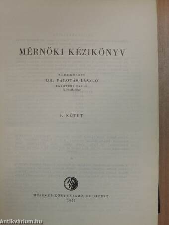 Mérnöki kézikönyv 5.