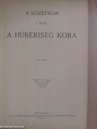 Tolnai Világtörténelme 7. - A középkor I.