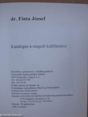 Dr. Finta József