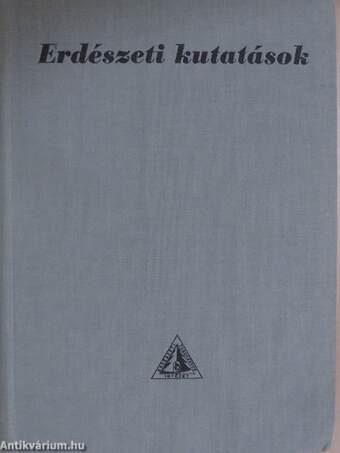 Erdészeti kutatások 1962/1-3.