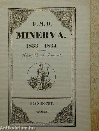 Felső Magyar-országi Minerva 1833-1834