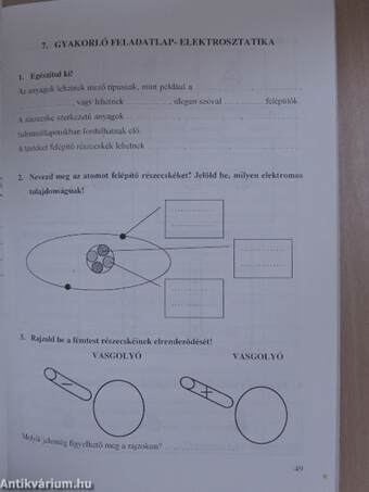 Fizika 9./Fizika munkafüzet 9.