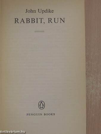 Rabbit, Run