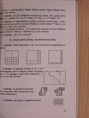 Szakköri feladatok matematikából 5-6. osztály