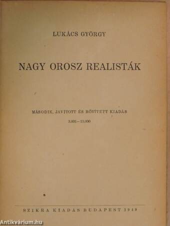 Nagy orosz realisták