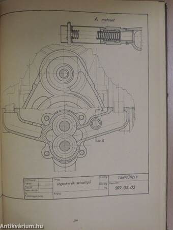 Géplakatos és autószerelő szakrajzi és rajzolvasási példatár