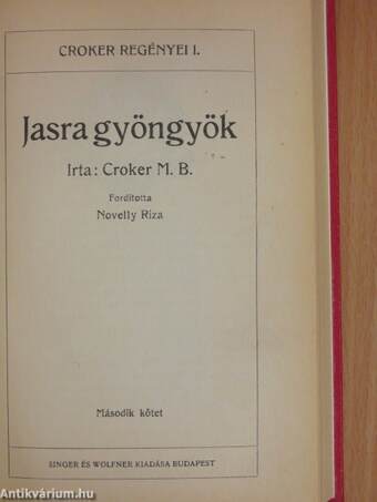 Jasra gyöngyök I-III.