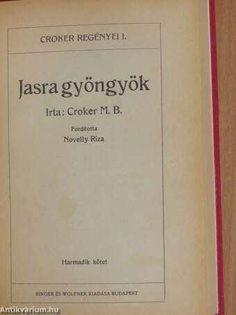 Jasra gyöngyök I-III.