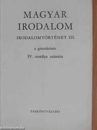 Magyar irodalom IV.