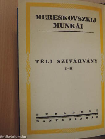 Téli szivárvány I-II.