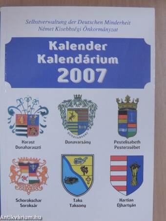 Német Kisebbségi Önkormányzat Kalendárium 2007