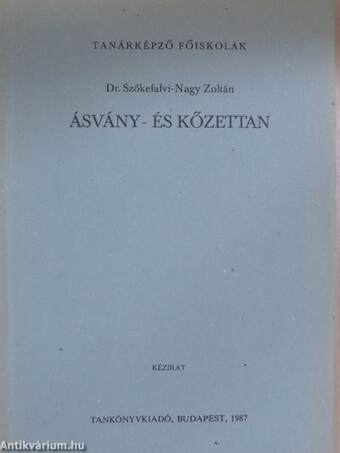 Ásvány- és kőzettan