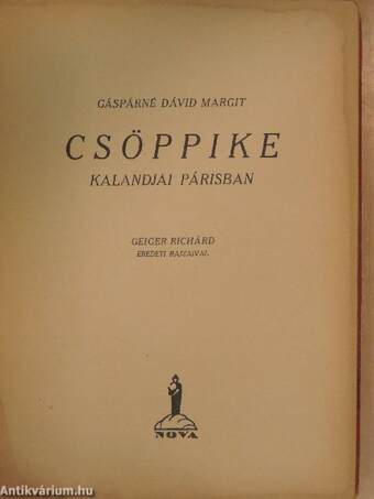 Csöppike kalandjai Párisban