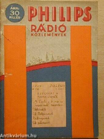 Philips rádió közlemények