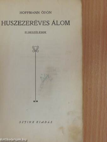 Huszezeréves álom