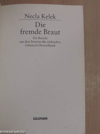 Die fremde Braut