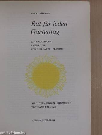 Rat für jeden Gartentag